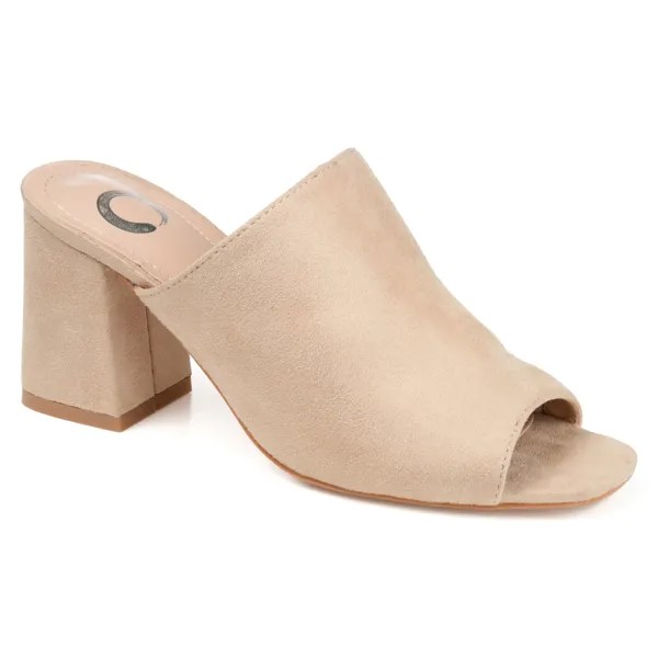 Женские шлепанцы Adelaide Collection Journee Collection, цвет Nude