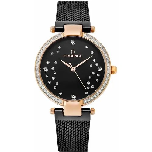 Наручные часы ESSENCE Femme 74229, черный, золотой