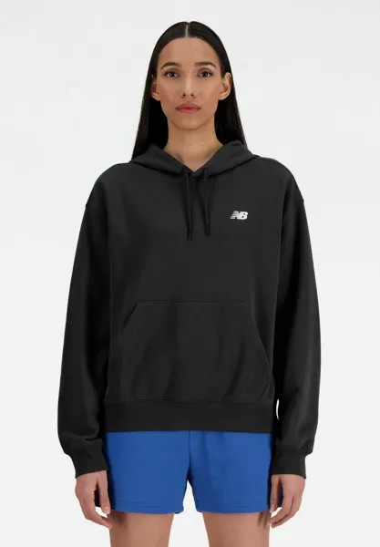 Свитер с капюшоном New Balance, цвет Black