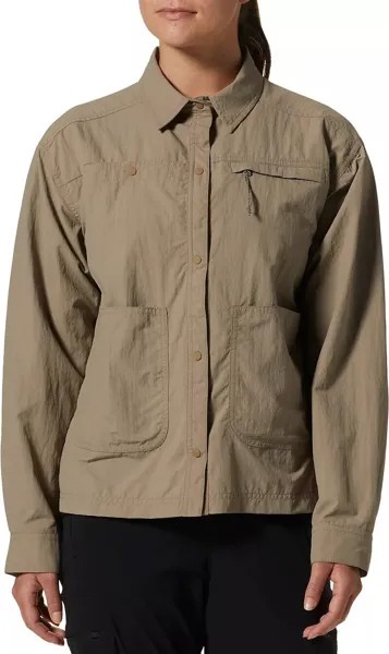 Женская рубашка Stryder с длинным рукавом Mountain Hardwear, хаки