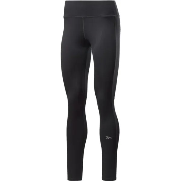Reebok Женские трикотажные спортивные штаны, цвет Black