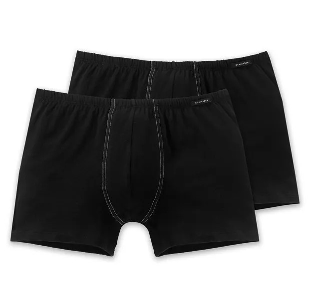 Боксеры Schiesser Boxershort 2 шт, черный