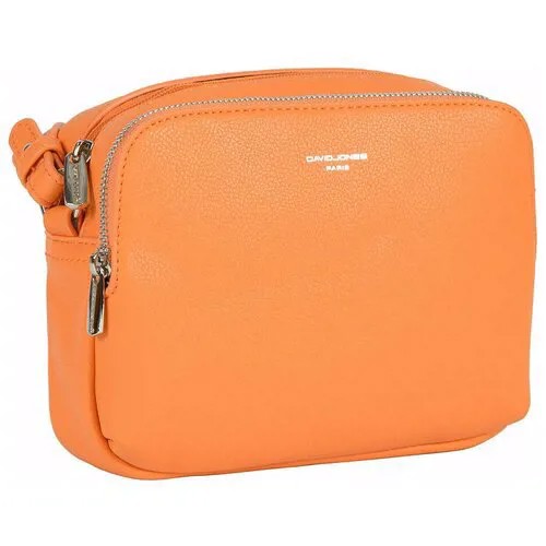 Сумка кросс-боди женская David Jones 6006-CM ORANGE, оранжевая