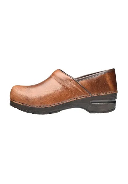 Тапочки PROF DISTRESSED Sanita, цвет cognac
