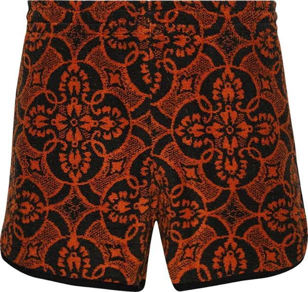 Шорты Marine Serre Oriental Towels Running Short 'Orange', оранжевый