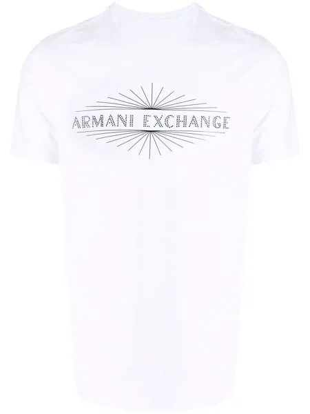 Armani Exchange футболка с логотипом