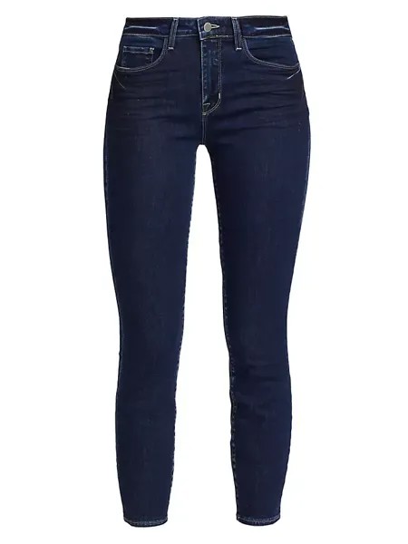 Укороченные джинсы скинни Margot L'Agence, цвет 400 am