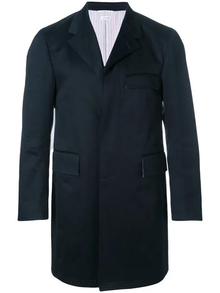 Thom Browne классическое пальто 'Chesterfield'