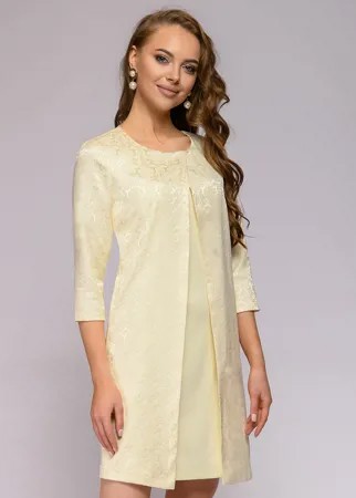Вечернее платье женское 1001dress 0112001-01038VA желтое 48