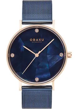 Fashion наручные  женские часы Obaku V268LXVLML. Коллекция Mesh