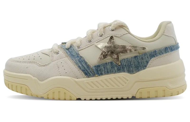 Кроссовки CAMEL Skateboarding Shoes Women's Low-top White, цвет Off White