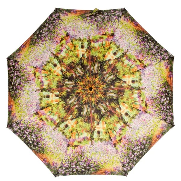 Зонт складной женский полуавтоматический Guy De Jean 6410-OC разноцветный