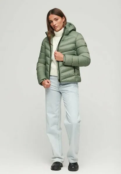 Куртка Superdry С КАПЮШОНОМ FUJI, цвет light jade green