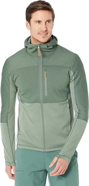 Куртка Abisko Trail Fleece Fjällräven, цвет Patina Green