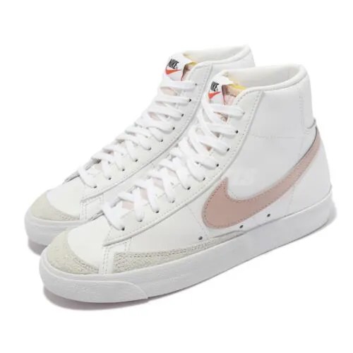 Nike Wmns Blazer Mid 77 Бело-розовая женская повседневная обувь для образа жизни CZ1055-118