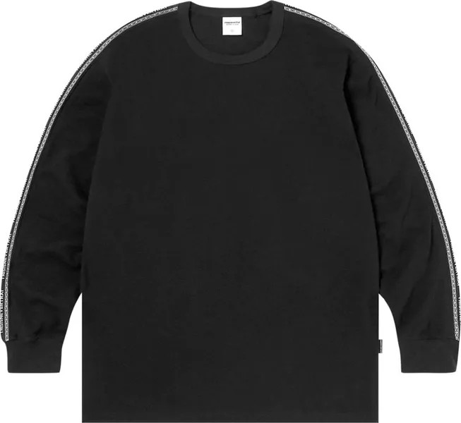 Лонгслив thisisneverthat Taped Long-Sleeve Top 'Black', черный