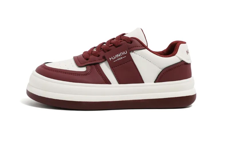 Кроссовки HUANQIU Skateboarding Shoes Women's Low-top, бежевый