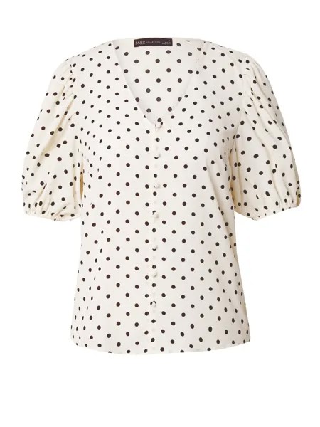 Блузка Marks & Spencer, слоновая кость