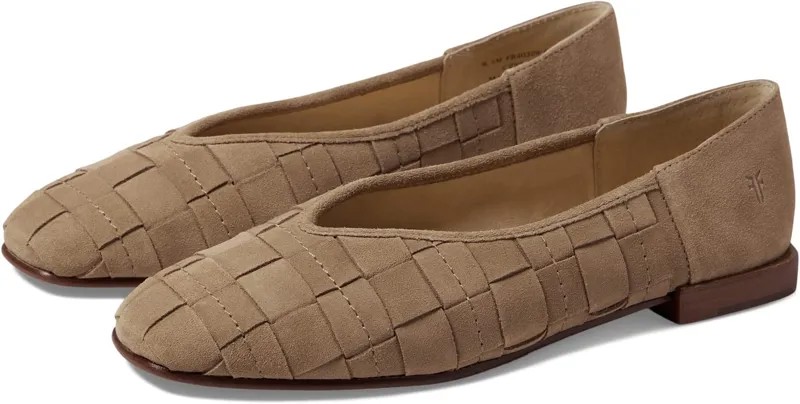 Балетки Claire Woven Flat Frye, цвет Camel