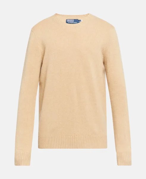 Кашемировый пуловер Polo Ralph Lauren, песочный