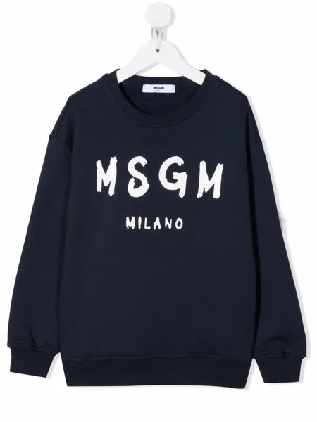 MSGM Kids толстовка с логотипом