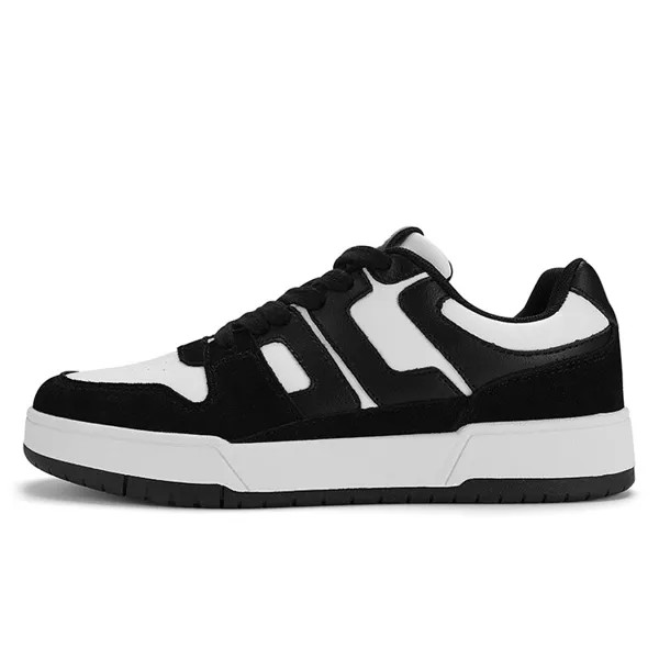 Кроссовки LAZXXDCN Stylish Skateboarding Shoes Unisex Low-top, белый/фиолетовый
