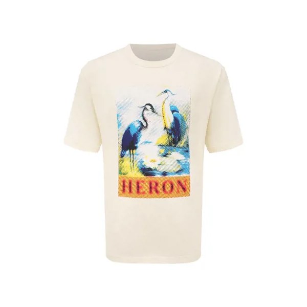 Хлопковая футболка Heron Preston