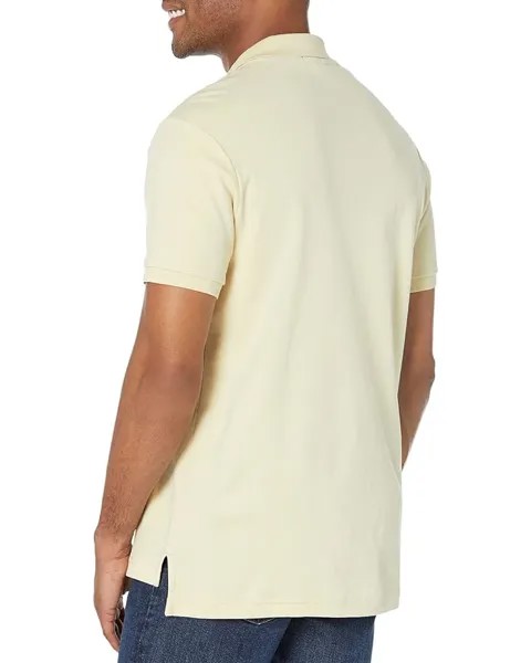Поло U.S. POLO ASSN. Interlock Core Polo Shirt, цвет Soft Sand