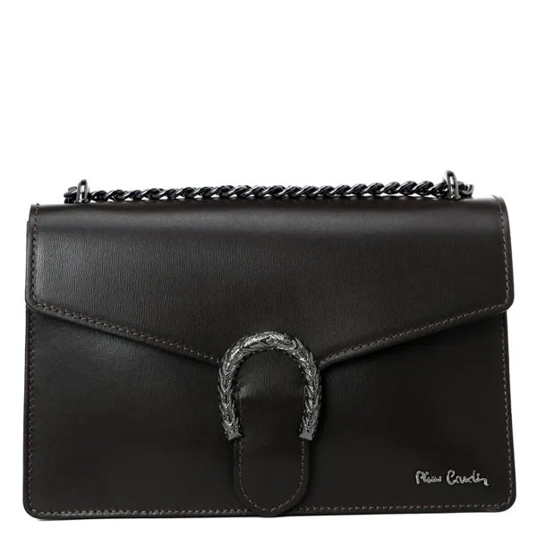 Сумка женская Pierre Cardin 1923 BOX темно-коричневая