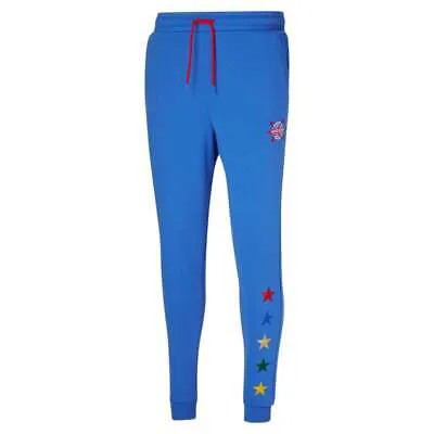 Мужские синие повседневные спортивные штаны Puma Jl Fleece Pants 535224-75