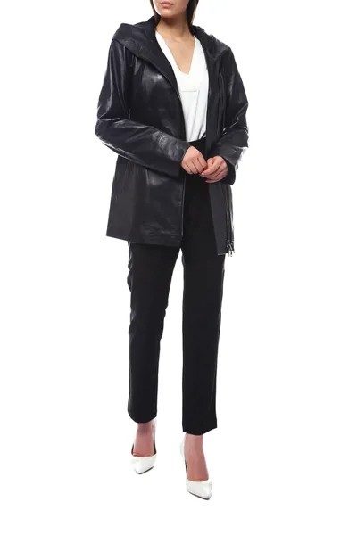 Кожаная куртка женская VENETTI LEATHER&FUR 3006/75 синяя 50