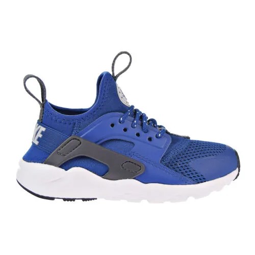 Детские кроссовки Nike Huarache Run Ultra Little Gym Blue-Wolf Grey-White 859593-408