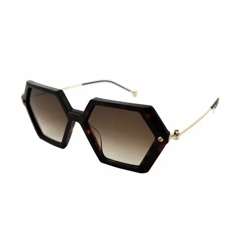 Солнцезащитные очки Yohji Yamamoto, коричневый