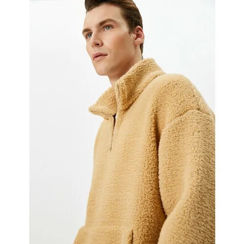 Свитшот KOTON, размер M, , light brown