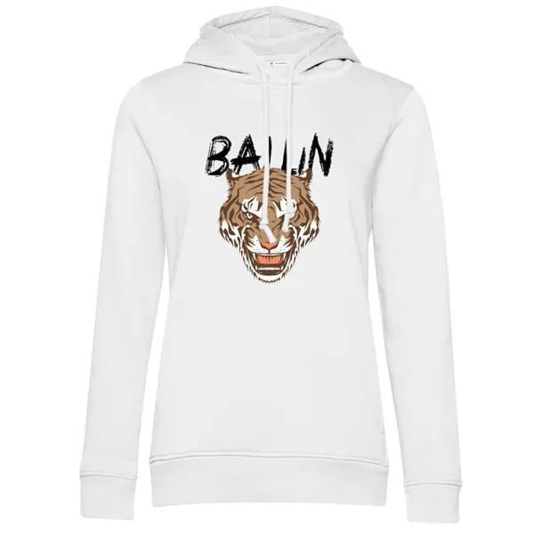 Стандартное восточное время 2013 худи с капюшоном с тигром Ballin, белый