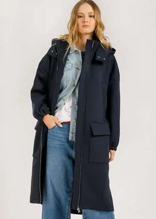 Пальто женское Finn Flare B20-32060 синее S