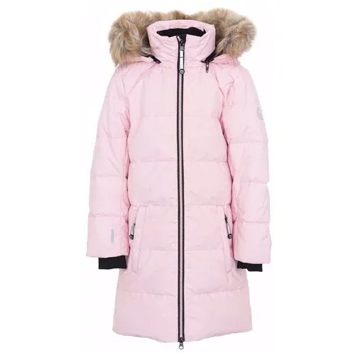 Зимнее пальто для девочки Розовый котофей 07858002-40 размер 134