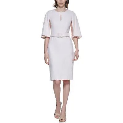 Женское розовое вечернее платье длиной до колена Calvin Klein 2 BHFO 0100