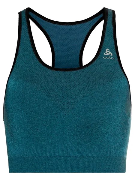 Бюстгальтер Odlo Sport BH Seamless Medium Ceramicool, синий