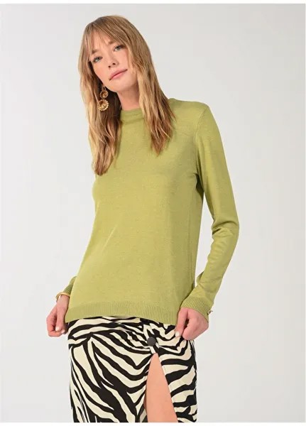 Зеленый женский свитер NGSTYLE