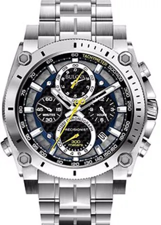 Японские наручные  мужские часы Bulova 96G175. Коллекция Precisionist