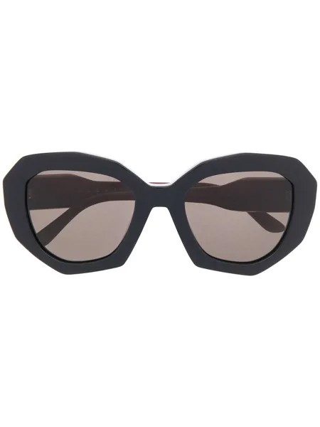 Marni Eyewear солнцезащитные очки в массивной оправе