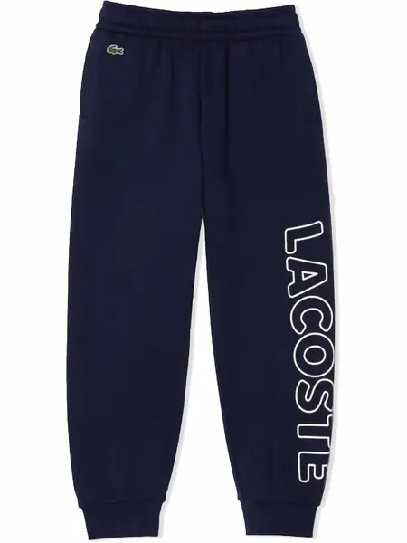 Lacoste Kids спортивные брюки с логотипом