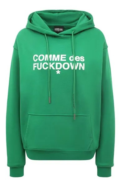 Хлопковое худи Comme des Fuckdown