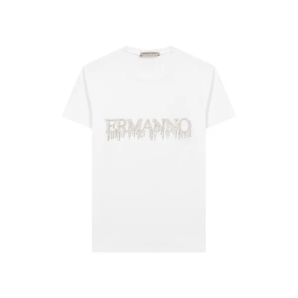 Хлопковая футболка Ermanno Scervino