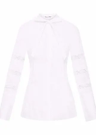 Oscar de la Renta кружевная блузка