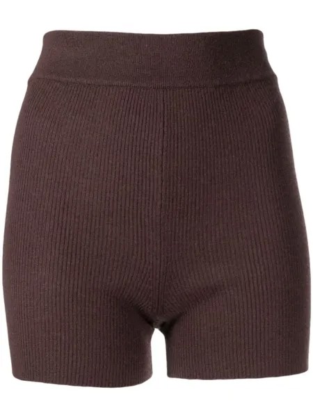 Облегающие шорты Alexa Cashmere In Love, коричневый