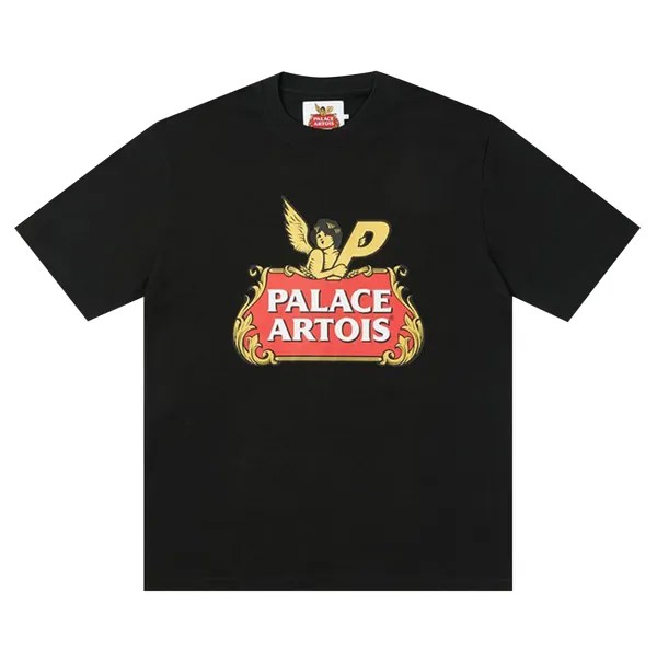 Футболка Palace x Stella Artois Cartouche, черная