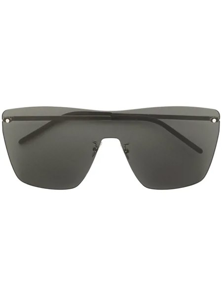 Saint Laurent Eyewear солнцезащитные очки-маска