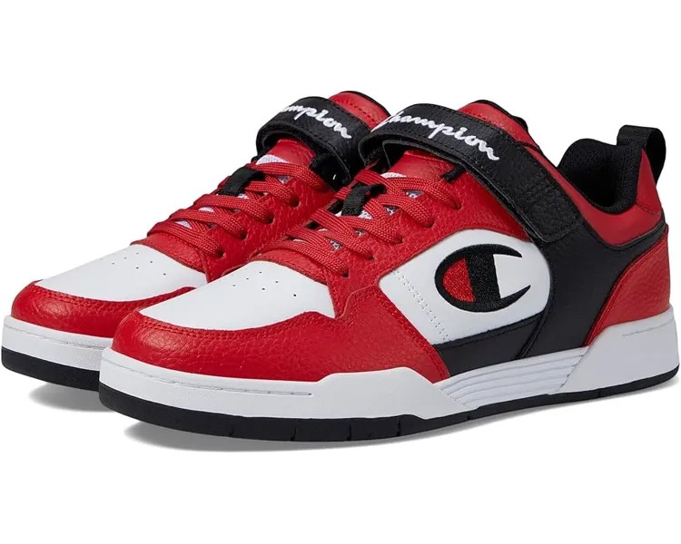 Кроссовки Champion Arena Lo Cb, цвет Scarlet/White/Black